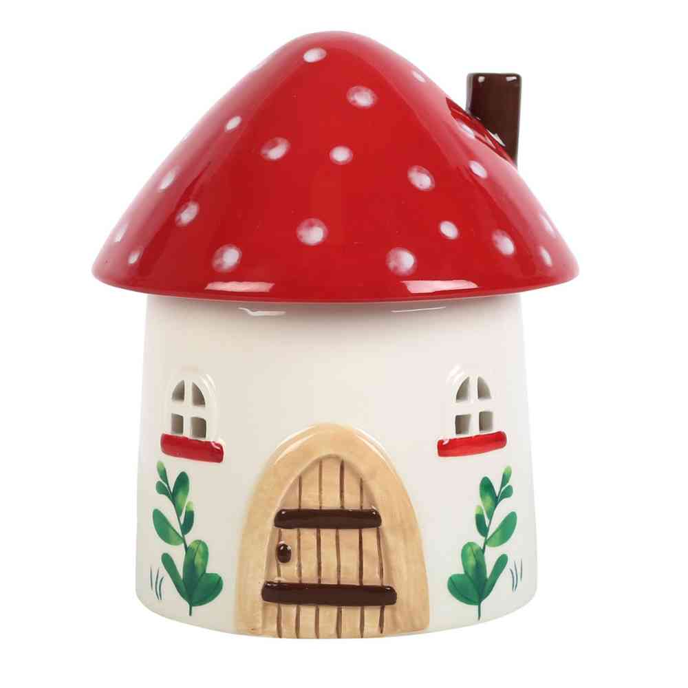 Something Different - Mushroom House and Wax Warmer Oliebrander - Multicolours